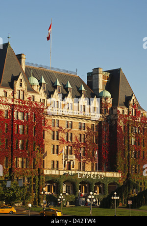 La Empress Hotel, Victoria, BC, Canada Foto Stock