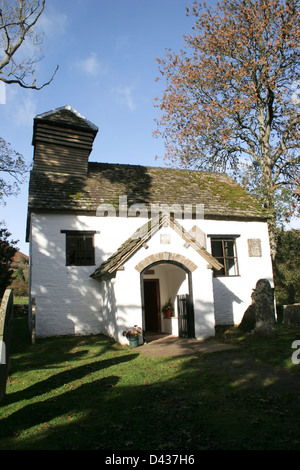 St Marys chiesa Capel-y-Ffin Powys Wales UK Foto Stock