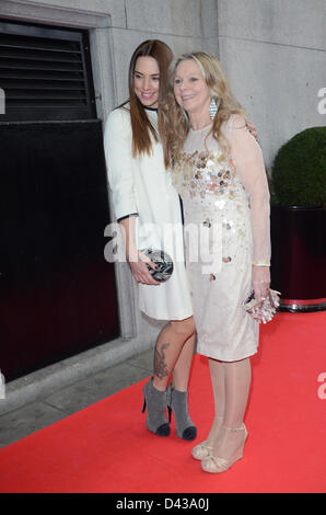 3 marzo 2013: Melanie Chisolm, Tesco mamma dell'anno, Savoy Hotel, Londra, Regno Unito. Foto Stock