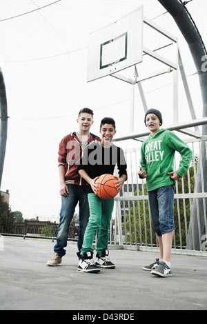 Ragazzi, Mannheim, Baden-Württemberg, Germania Foto Stock