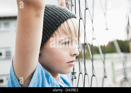 Il ragazzo, Mannheim, Baden-Württemberg, Germania Foto Stock