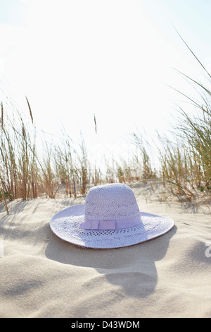 Cappello, dune di sabbia e dune di erba, Cap Ferret, Gironde, Aquitaine, Francia Foto Stock