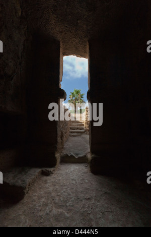 Tombe dei Re, Paphos, Cipro Foto Stock
