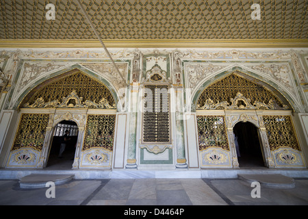 Imperial Divan esterno al Palazzo Topkapi a Istanbul, Turchia. Foto Stock