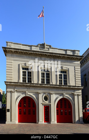 Fire Museum di Memphis, Tennessee TN Foto Stock