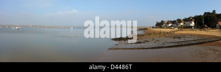 Fiume Deben Bawdsey Ferry Suffolk REGNO UNITO Foto Stock