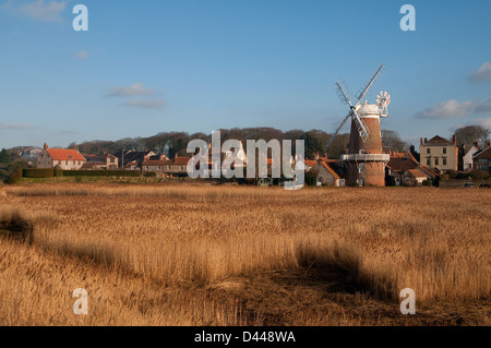 Cley mill, Norfolk, Inghilterra Foto Stock