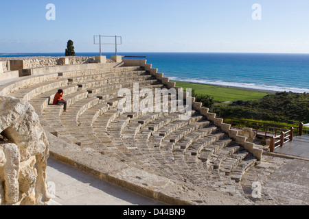 Kourion Teatro Foto Stock