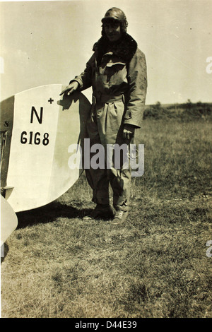 Il Nieuport 28 era un aereo da caccia biplano francese utilizzato durante la prima guerra mondiale. Era noto per la sua velocità e manovrabilità, giocando un ruolo chiave nel combattimento aereo per gli Alleati. Foto Stock