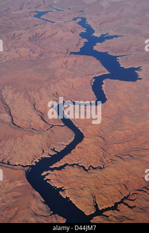 Glen Canyon National Recreation Area e il lago Powell, Utah UT Foto Stock