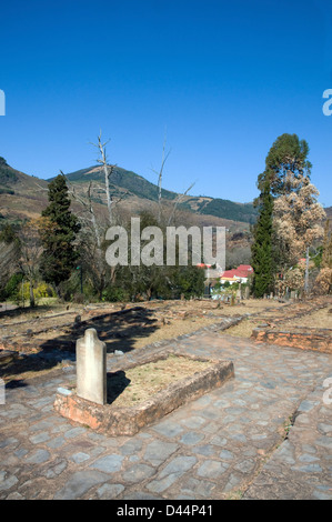 Il rapinatore la sua tomba,pellegrino di riposo,sud africa Foto Stock