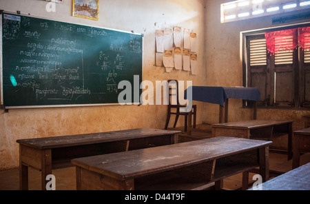 Hoon Prum Kom … villaggio nella provincia di Battambang Foto Stock