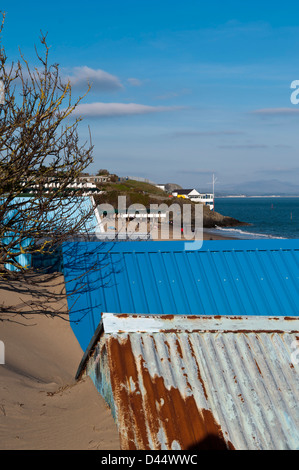 Abersoch spiaggia sul Lleyn Peninsula Galles del Nord Foto Stock