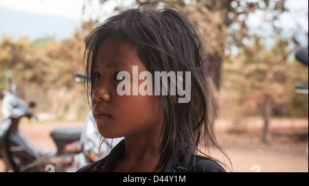 Hoon Prum Kom … villaggio nella provincia di Battambang Foto Stock