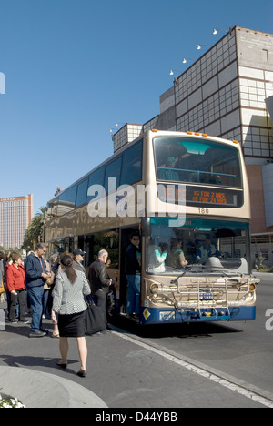 Città RTC bus di transito Las Vegas Nevada USA Foto Stock