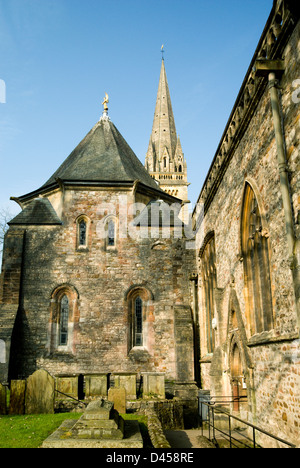 Cattedrale di Llandaff cardiff South wales uk Foto Stock