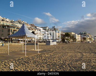 Playa de las canteras , las palmas , gran canaria , isole canarie Foto Stock