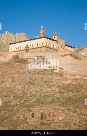 Ishak Pasa palace, dogubayazit, nord-Anatolia orientale, Turchia, Asia Foto Stock