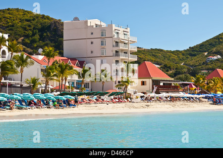 Grande Bay Beach in Philipsburg, St Maarten Foto Stock