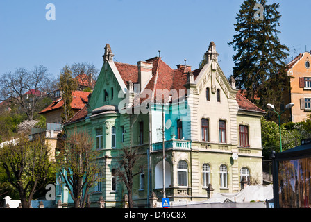 Brasov, Romania: Bellissima casa a Brasov, Romania, Transilvania Foto Stock