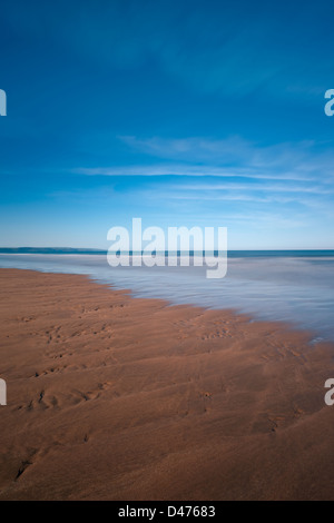 Sandymouth bay Cornwall,l'Inghilterra,UK Foto Stock