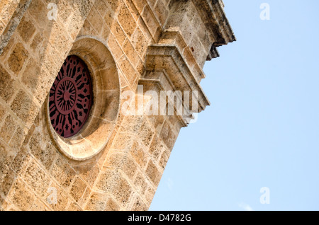 San Pedro Claver campanile di una Chiesa particolare, Cartagena. Foto Stock