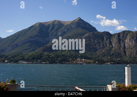 Vista sul lago di Como da Bellagio Foto Stock