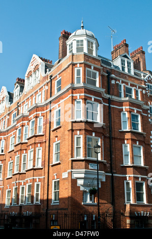 Mansion appartamenti, Nottingham Place, Marylebone, London, Regno Unito Foto Stock