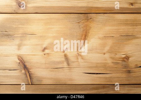 Il legno vecchio plance texture di sfondo, vista dall'alto Foto Stock