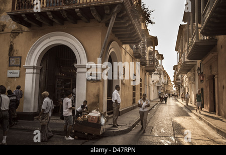 La foto è stata scattata a Cartagena, Colombia Foto Stock