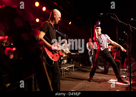 Berlino, Germania, Berlino-banda base Blechreiz Skakonzert in music club in modo36 Foto Stock