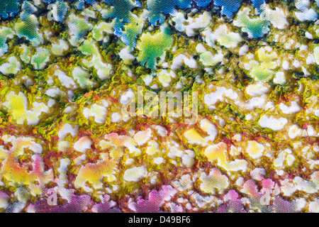 Abstract full-frame sfondo dipinto da me Foto Stock