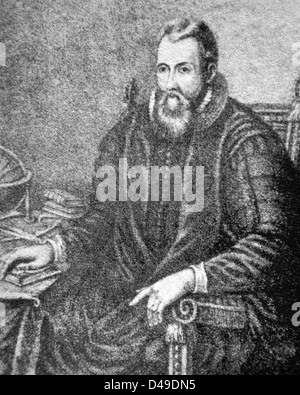 John Napier, matematico scozzese Foto Stock