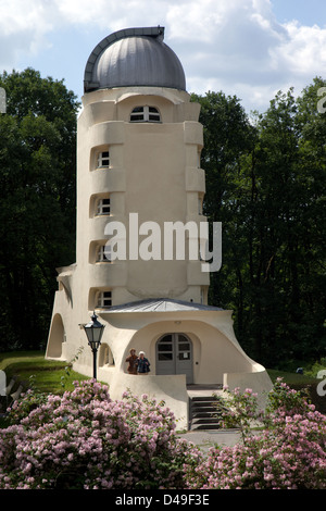 Potsdam, Germania, Osservatorio Solare Torre Einstein in Albert Einstein Science Park Foto Stock