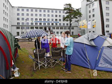 Prora, la Germania, l'hotel recentemente aperto a prora sull isola di Ruegen Foto Stock