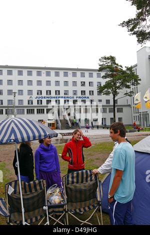 Prora, la Germania, l'hotel recentemente aperto a prora sull isola di Ruegen Foto Stock