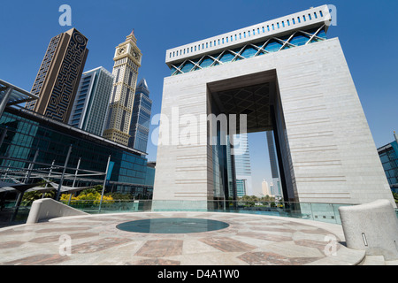 Centro Finanziario Internazionale di Dubai nel quartiere finanziario di Dubai negli Emirati Arabi Uniti EMIRATI ARABI UNITI Medio Oriente Foto Stock