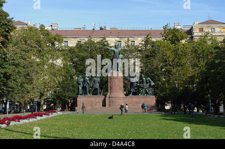 Kossuth Lajos ter Budapest Ungheria Europa Foto Stock