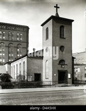 San Lukes Cappella, 483 Hudson Street, Manhattan. Foto Stock