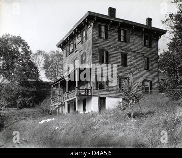 Palizzata Avenue n. 2505, Spuyten Duyvil, Bronx. Foto Stock