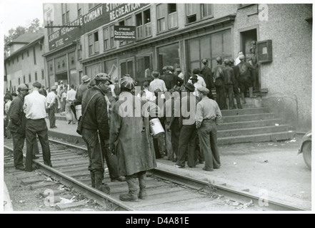 Il giorno di paga, carbone città mineraria, Omar, West Virginia, 19 Settembre... Foto Stock