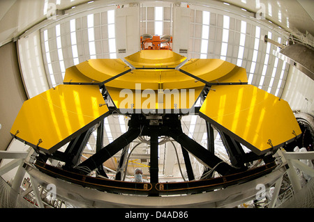 James Webb Space Telescope specchi sottoposti a test criogenico Foto Stock