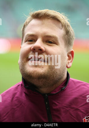 JAMES CORDEN INGHILTERRA V ITALIA. RBS 6 Nazioni campionato Stadio di Twickenham Londra Inghilterra Regno Unito 10 marzo 2013 Foto Stock