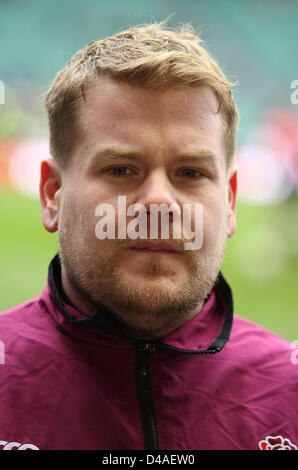 JAMES CORDEN INGHILTERRA V ITALIA. RBS 6 Nazioni campionato Stadio di Twickenham Londra Inghilterra Regno Unito 10 marzo 2013 Foto Stock