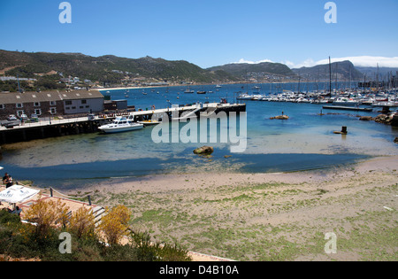 Simonstown Marina Bay in Western Cape - Sudafrica Foto Stock