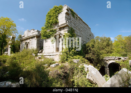 Antica città di Termesos (Termessus) Taurus Mountain, Turchia, Asia Occidentale Foto Stock