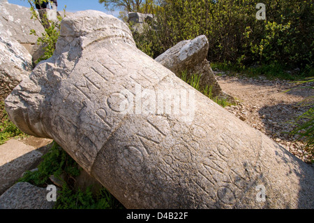 Antica città di Termesos (Termessus) Taurus Mountain, Turchia, Asia Occidentale Foto Stock