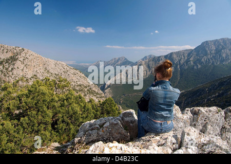 Taurus Mountain, Termesos, Turchia, Asia Occidentale Foto Stock