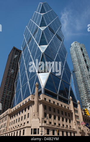 HEARST TOWER (©Norman Foster 2006) Ottava Avenue 57 STREET Midtown Manhattan NEW YORK CITY USA Foto Stock