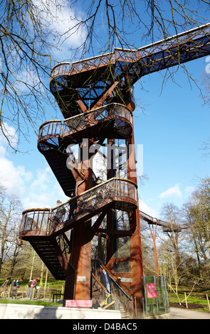 Passerella Tree Top Kew Gardens Foto Stock